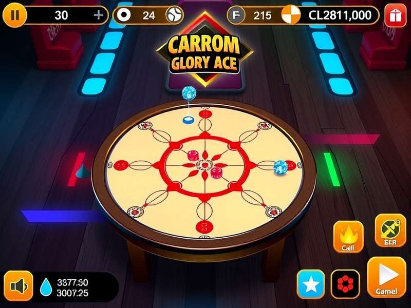 Carrom Glory Ace Gameplay Screenshot